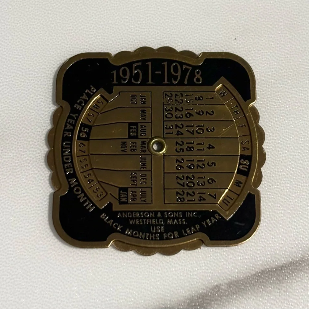 Anderson & Sons vintage brass